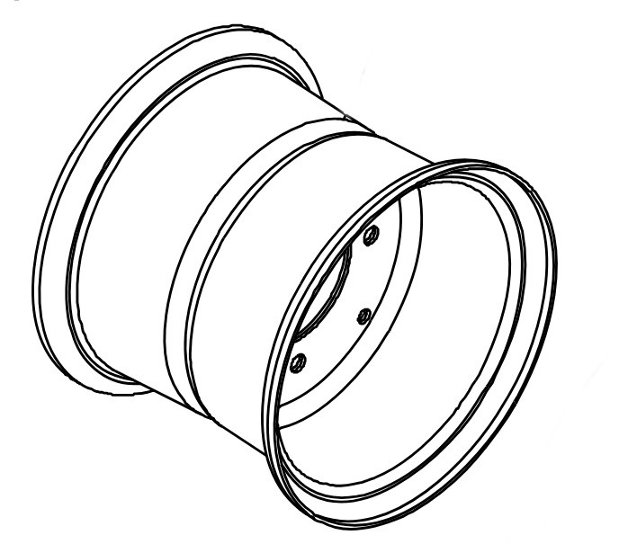 Felga 16x700x8, Orec 80-1751-407-00