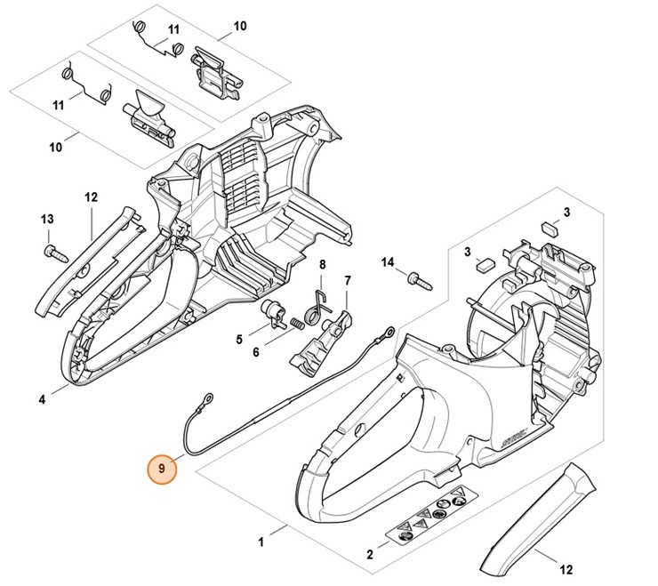 Przewód, Stihl 48644401900