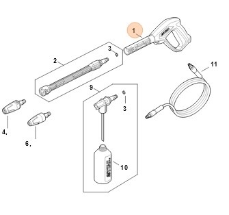 Pistolet, Stihl RE025001300