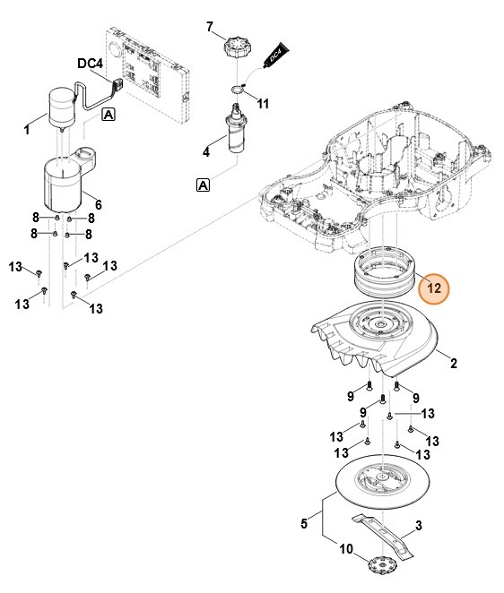 Mieszek falisty, Stihl 63018206000
