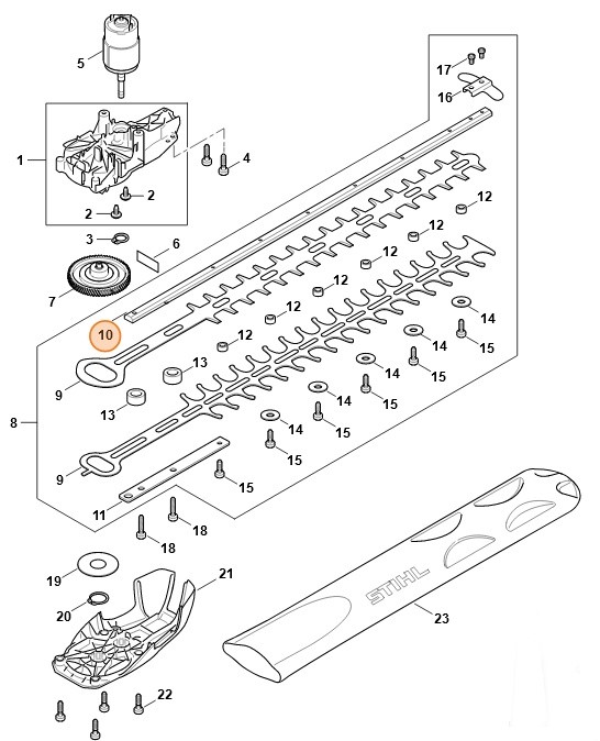 Prowadnik, Stihl 45217136702