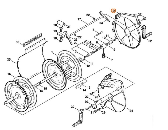 Osłona prawa, Stihl 47527917501