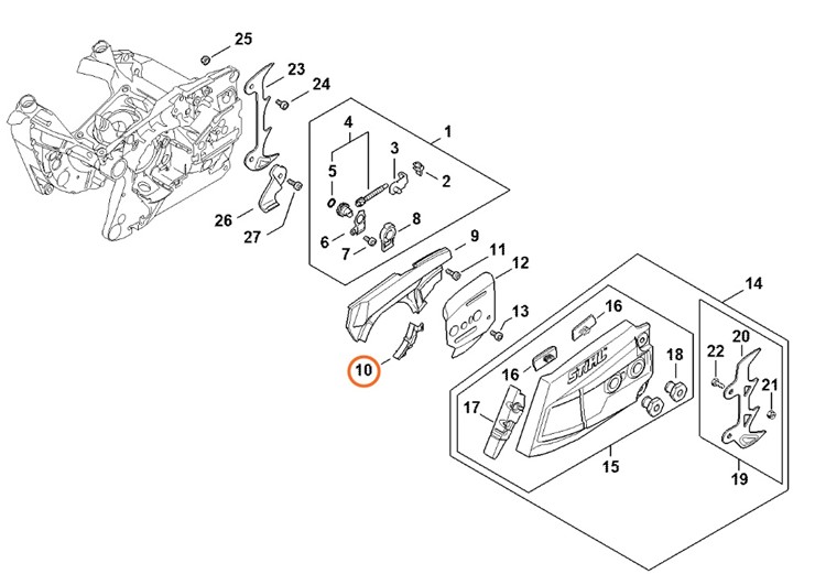 Pokrywka, Stihl 11470211101