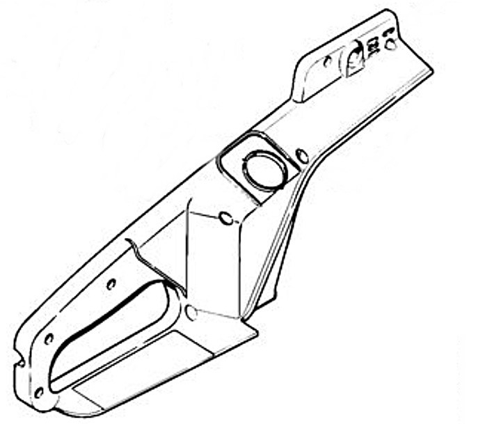 Okładzina uchwytu, Stihl 12077910601