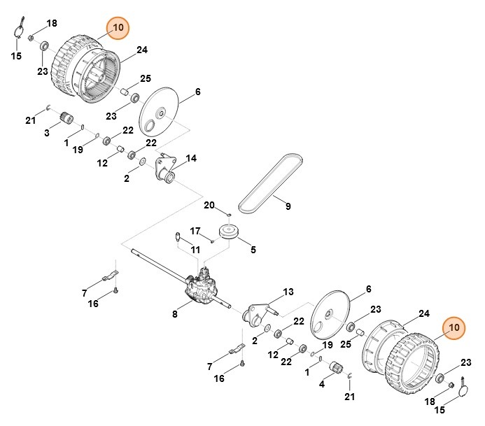Opona, Stihl 63837049500