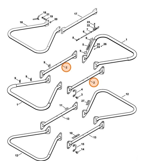 Element ślizgowy, Stihl 43087901601