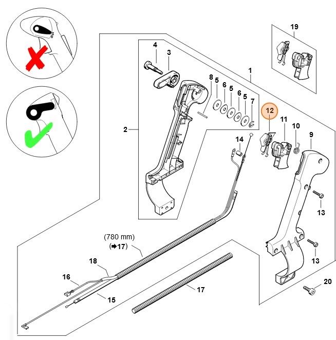 Suwak, Stihl 42034300102