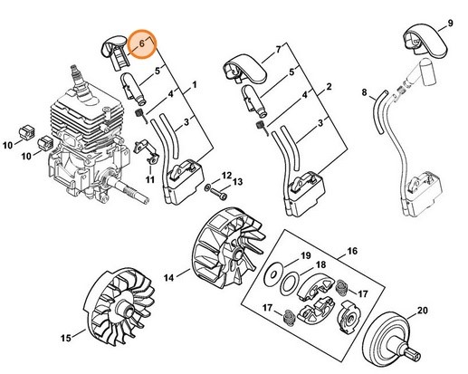 Kołpak ochronny, Stihl 41394058100
