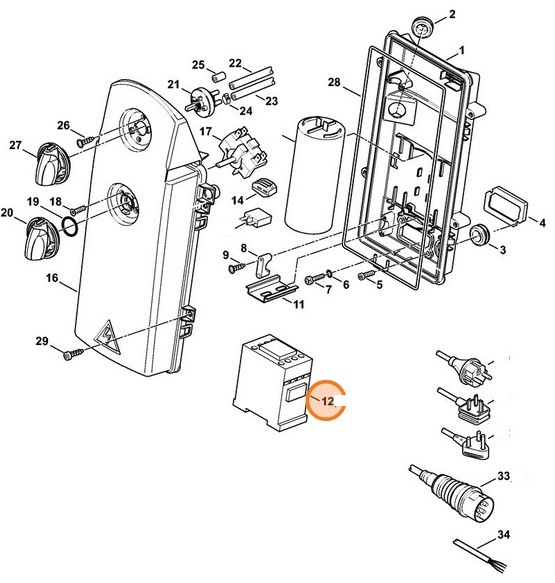 Zabezpieczenie 100-C16KN10, Stihl 47474302801