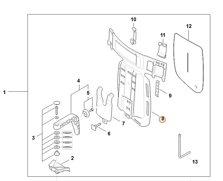 Płyta, Stihl BA017906500