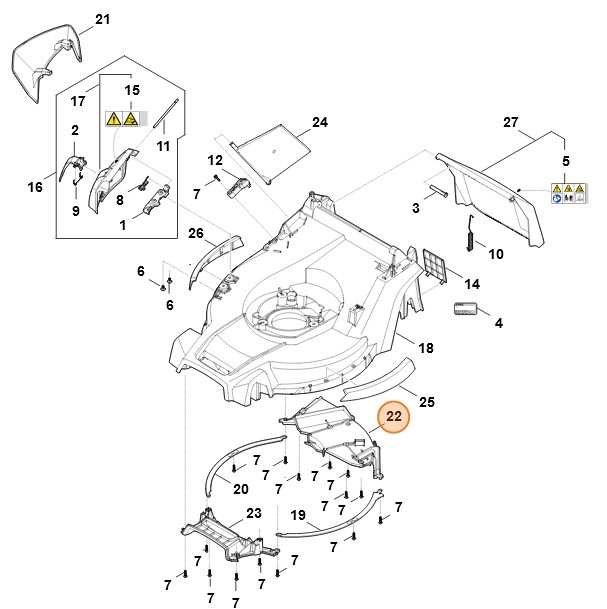 Osłona, Stihl WA407060700
