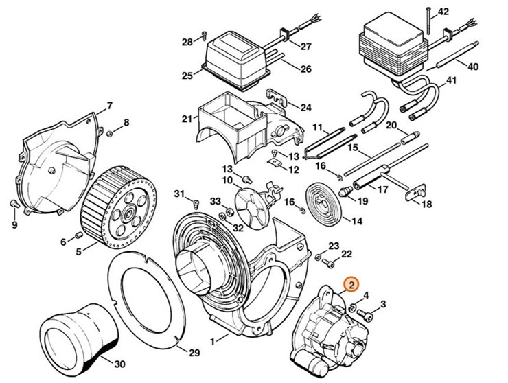Napęd palnika, Stihl 47125201000