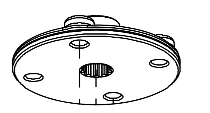 Piasta noża, Orec 0329-5540H