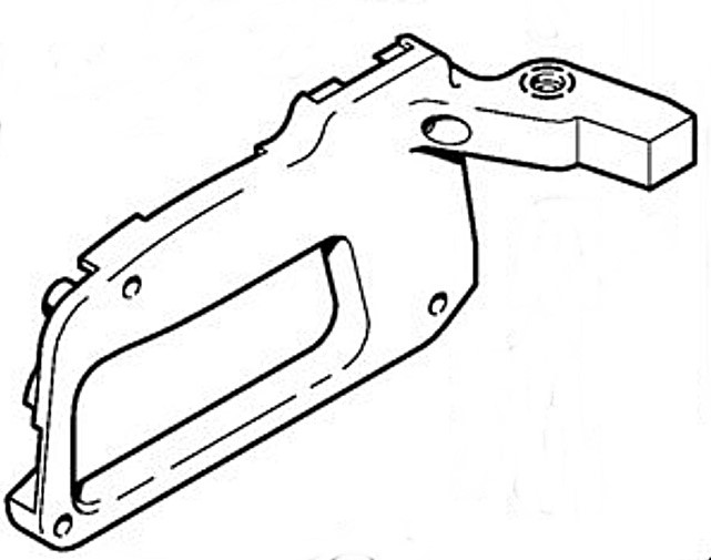 Okładzina uchwytu - prawa strona, Stihl 42267900601