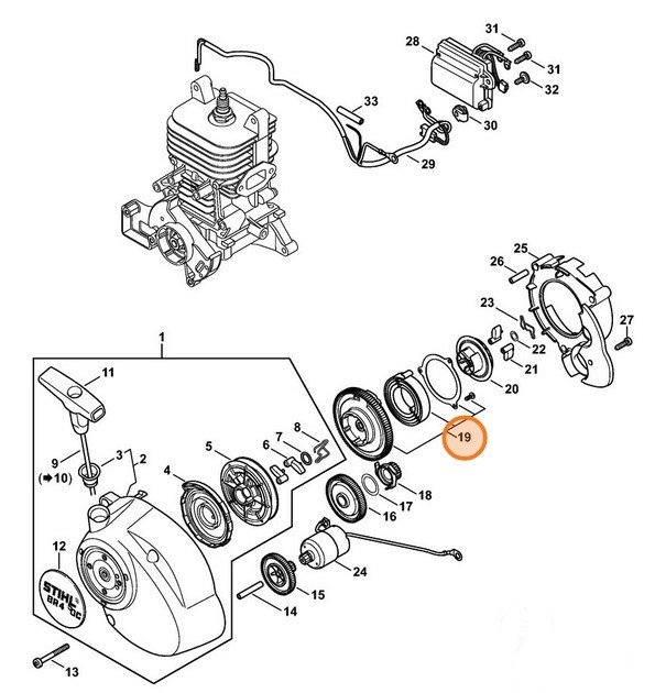 Obudowa, Stihl 42441900700