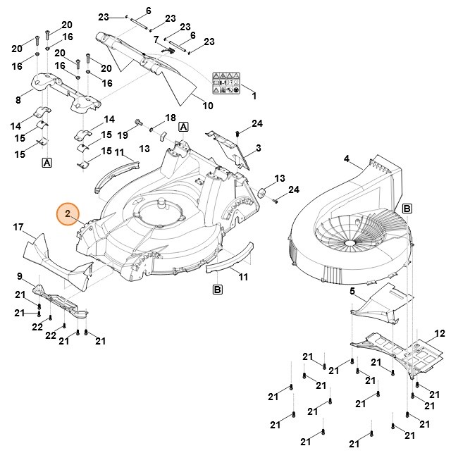 Obudowa, Stihl 63787008501