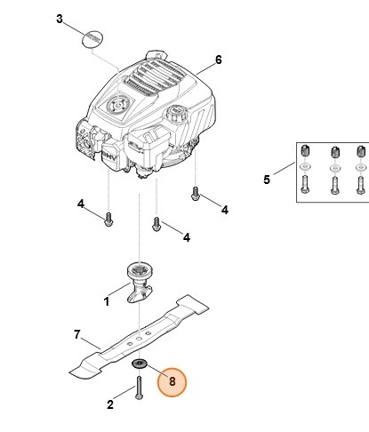 Nóż, Stihl WA427020100