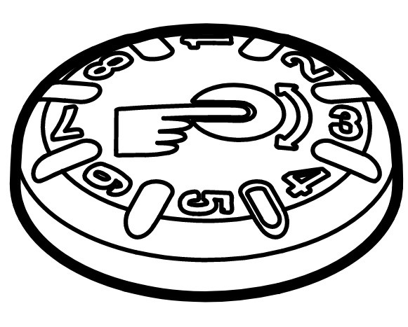 Pokrętło, Stihl 63097636400