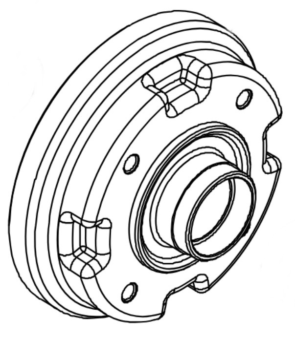 Piasta koła, Orec 0240-30301
