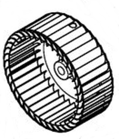 Koło łopatkowe wentylatora, Stihl 47525230300