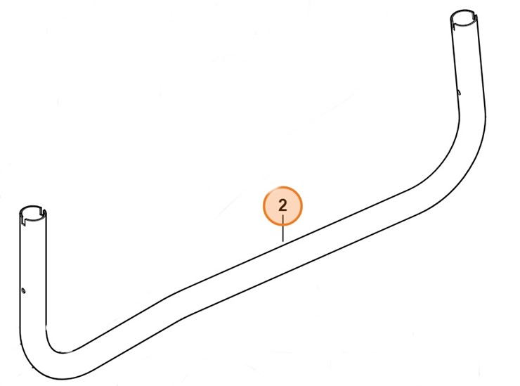 Uchwyt rurowy, Stihl 41487911703