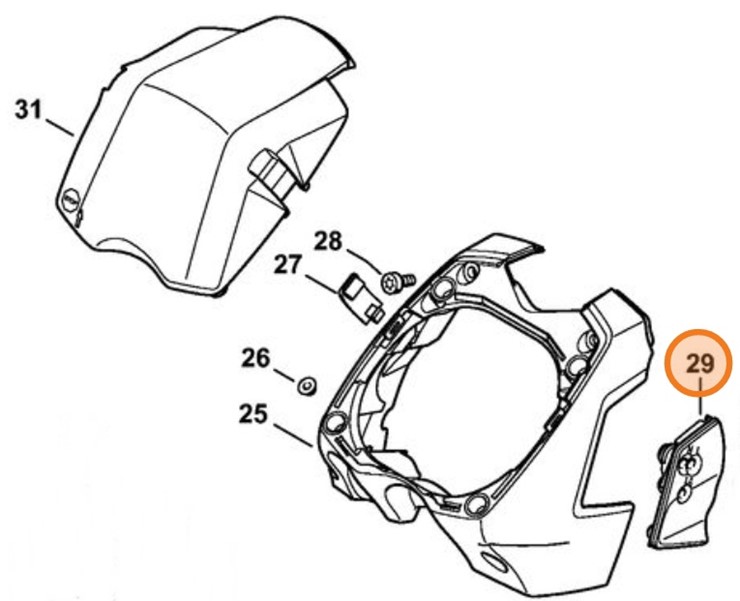 Tulejka, Stihl 11381237500