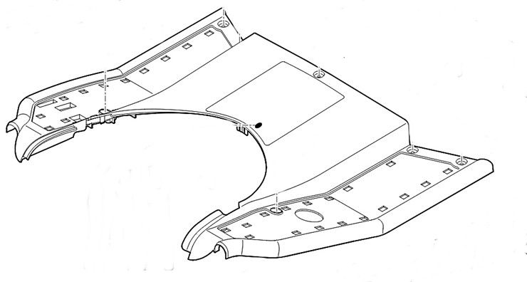 Osłona kompl., Stihl 61607802096