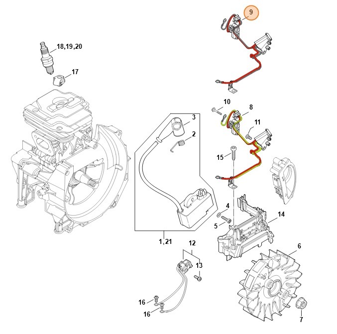 Przerywacz, Stihl 41474301002