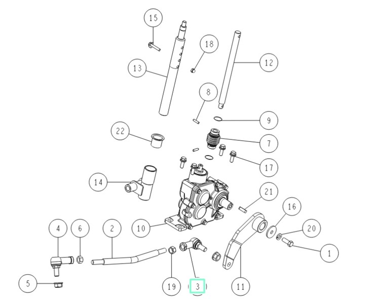 Sworzeń (P) , Orec 0244-71700