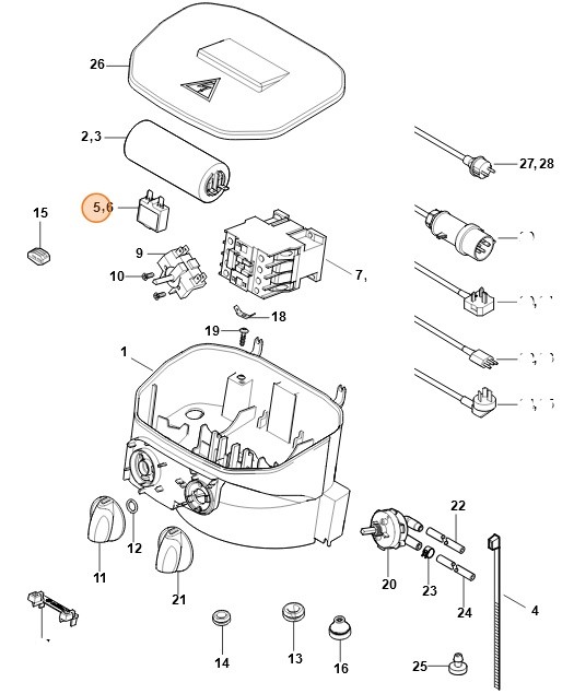 Bezpiecznik, Stihl 47884370800