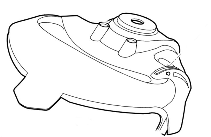 Tablica rozdzielcza kompl., Stihl 61707804011