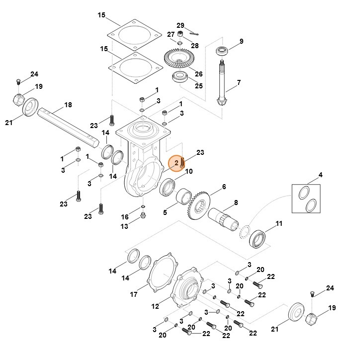 Obudowa, Stihl 62516401400