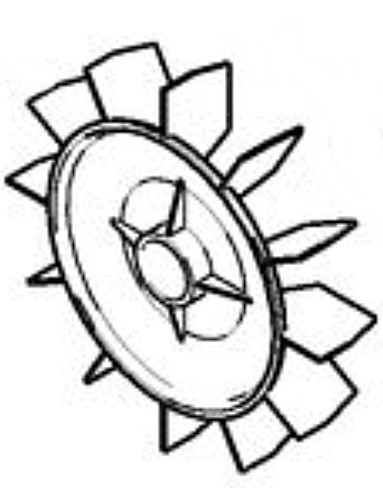 Koło łopatkowe wentylatora, Stihl 47576073000