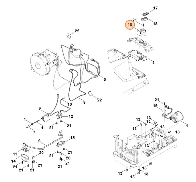 Pokrętło, Stihl 60137084300
