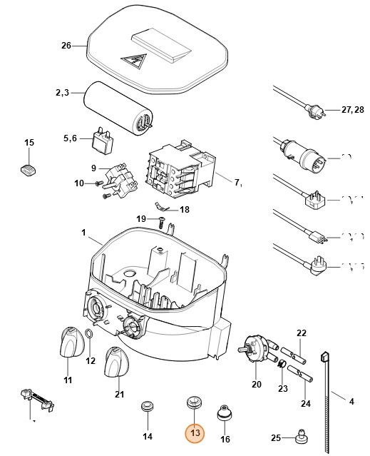 Tulejka, Stihl 47574429001