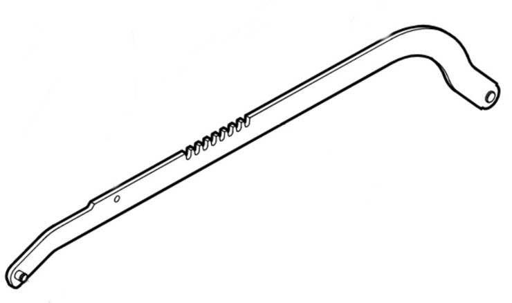 Dźwignia przełożenia kompl., Stihl 63407800400