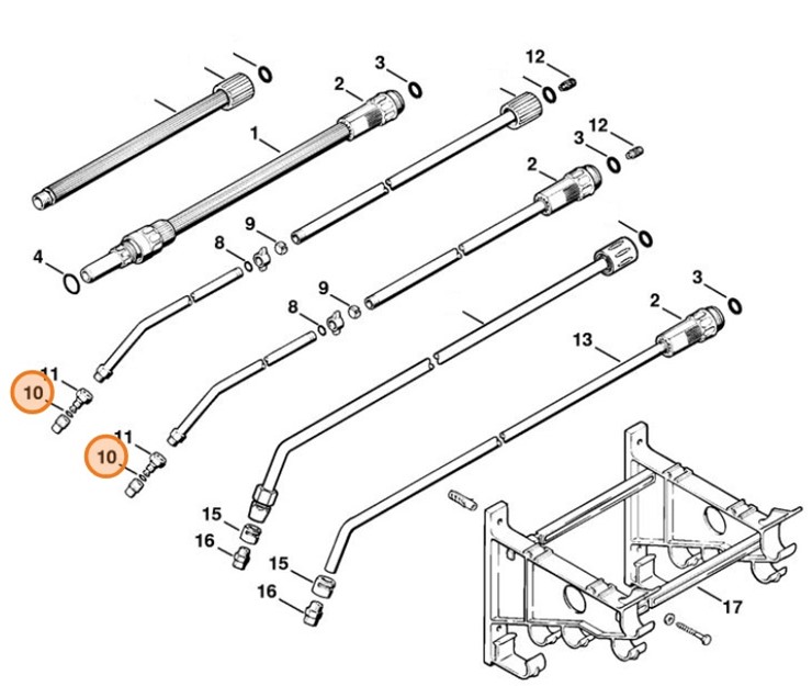 Okrągły pierścień uszczelniający 6,75x1,78, Stihl 96459457475