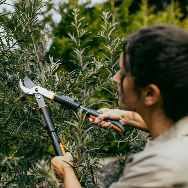 Głowica sekator nożycowy ogrodowy z odczepianymi uchwytami OneClick, Fiskars 1082707