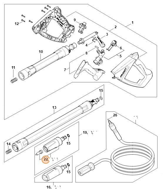 Zestaw naprawczy, Stihl RE010071800