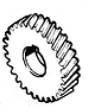Czołowe koło zębate, Stihl 47107049100
