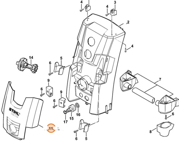 Pokrywka, Stihl 47687010901