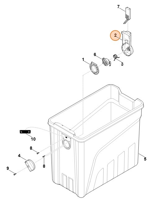 Pokrywa, Stihl 60137060710