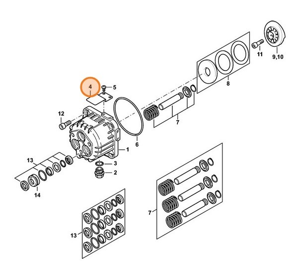 Mocowanie, Stihl 47885130500