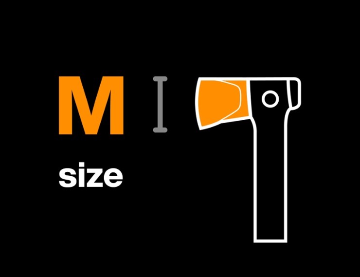 X-series Siekiera uniwersalna X24 ostrze M, Fiskars 1069104