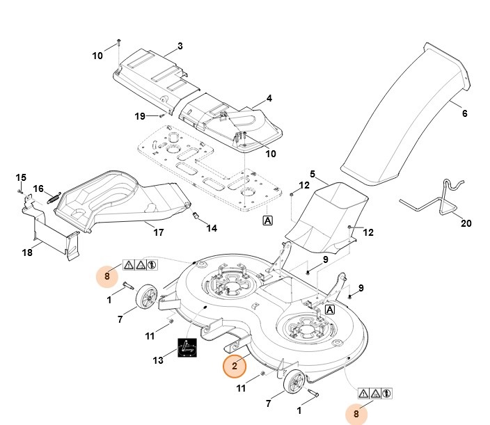 Obudowa, Stihl 61707008551