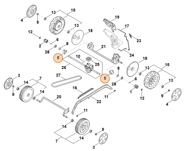 Tulejka, Stihl 00007043200