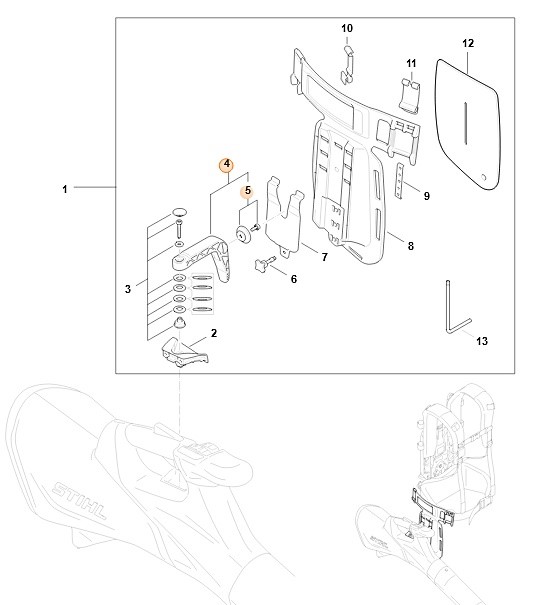 Nośnik, Stihl BA017902501