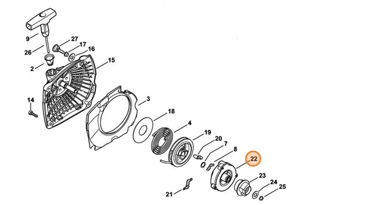 Obudowa, Stihl 11431900731