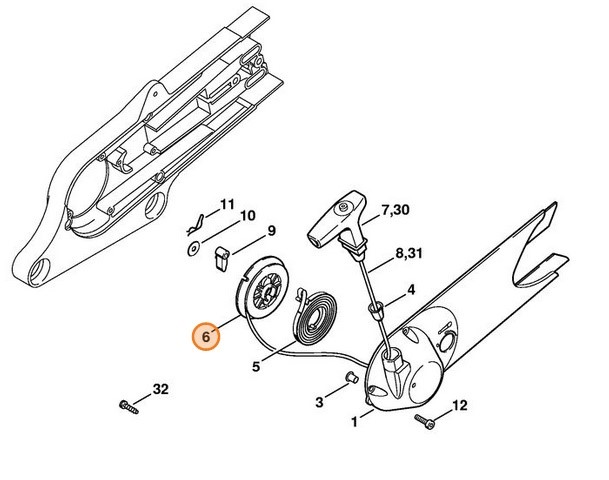 Rolka linki, Stihl 42231901001