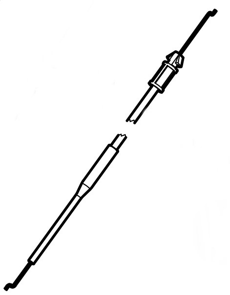 Cięgno gazu, Stihl 63641801100